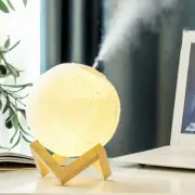 L-015-02 1500ML Humidifier Diffuser Nano Mist 15CM Moon Night Light USB