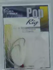 Sea Striker PR01 Flounder Pop Rig White Bucktail