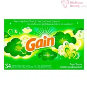 Gain Dryer Sheets Original 34 Sheets New In Box
