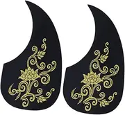 BESTonZON Essential Accessory for 40/41 Inch Acoustic Guitar Pvc Pickguard Easy Peel Adhesive