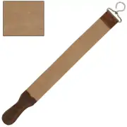 Cut Throat Genuine Leather Razor Strop With Hook Shaving Old School Style