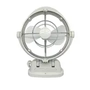 Sirocco Gimbal Fan 7" 3-Speed (12-24VDC) - White