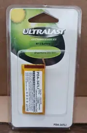 ULTRALAST PDA-347LI 3.7V LI ION MP3 Battery For IPOD Nano 5th Gen. **NEW**