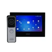 Dahua 2MP HD IP +WiFi Video Doorbell Camera & 7" Touch Screen PoE Intercom Kit