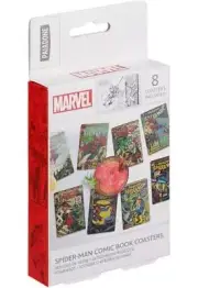 SPIDERMAN Coasters | Paladone | Set of 8 | Officially Licensed
