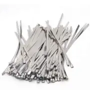 Stainles Steel Cable Ties – Marine Grade 304 - Metal Tie Wraps Zip Tie Exhaust
