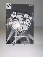 Animaniacs Super Nintendo SNES Instruction Manual Booklet ONLY #F1