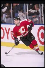 Jim Dowd Calgary Flames in action the Los Angeles Kings at the Gre- Old Photo 1