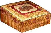 Meditate Stool, Traditional Chinese Buddhist Long Prayer Mat with Lotus Pattern, Ergonomic Design, Promotes Good Posture and Freedom from Pain, Auspicious Solemn, for Prayer, Meditation
