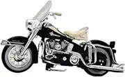 Fonowx 1/18 Motorcycle Model Collectible for Desktop Display, Suitable for Boys and Teens, White, as described