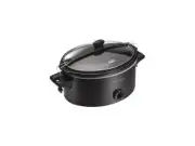 Hamilton Beach 33261 6 Quart Stay or Go Slow Cooker, Black