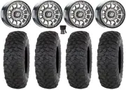 Sedona Sano Bdlk 15x7 Wheels Ct 32" Chicane DS Tires RZR XP 1000 / PRO XP