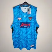 Essendon Bombers Training Guernsey Men's 3XL BNWT Under Armour Authentic AFL