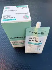 THE CREME SHOP MOISTURING SANITIZER FOR HANDS GREEN TEA SCENTED 6 PIECES