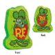 Rat Fink RAF578 Die-Cut Cushion 老鼠芬克 正反兩面 抱枕 靠枕 枕頭 (GR 綠色)