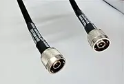Cable Assemblies Now - Quality Economy Coaxial Cable - Drop in Replacement for LMR-240/LMR240 - N-Male to N-Male - 50 Feet - for CB/HAM/WiFi Radios, Wireless LAN Devices, Signal Boosters