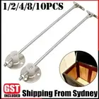 1-10X Box Hinge Soft Safe Door Support Hydraulic Lid Strut Open/Close Flap Stay