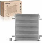A-Premium Air Conditioning A/C Condenser Compatible with Nissan Armada 2021-2022 5.6L & Infiniti QX80 2020-2022 5.6L, Replace# 921106JR0A