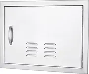 GarveeLife BBQ Access Door 24W x 17H Inch,Outdoor Kitchen Doors with Weatherproof 304 Stainless Steel Built in Single Access Doors for Outside Kitchen Commercial Grilling BBQ Island Barbeque Station S
