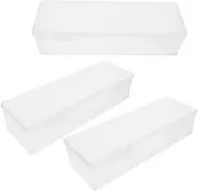 [GRADENEVE] Crisper Box 3pc Bread Toast Box Kitchen Fresh Container Fresh Keep Holder