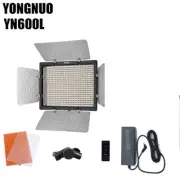 YONGNUO YN600L LED Video Light Photo Studio Lighting Kit + AC Adapter