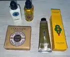 L'Occitane Shea Butter/Milk Extra-Gentle Soap 3.5oz/100g, Vervein Lotion, Shower
