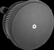 AN Big Sucker Stage 2 Air Filter Kit STD Wrinkle Black Softail Springer 99-08