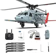 F09H UH-60 Scale RC Helicopter with GPS Intelligent Control System RTF - 8CH 1/47 Scale 2.4GHz Dual Brushless Remote Control Helicopter, RC Helicopter for Adults