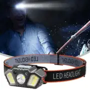 Headlamp Torch Flashlight Waterproof LED Headlights SensoAU Rechargeable R2B3