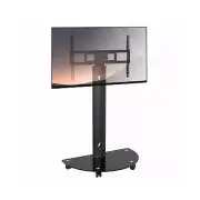ProMounts Mobile TV Stand for 32" to 72" LCD LED Flat/Curved Panel TVs, ± 2
