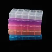 Storage Box Plastic Storage Box 10 Grids Household Storage Organizer Storage Box