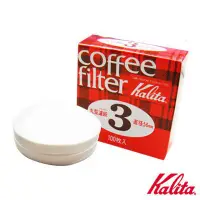 在飛比找Yahoo!奇摩拍賣優惠-晴天咖啡☼ Kalita 3號 丸型 濾紙 100張    