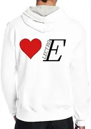 Celeste Luke Mens Hoodies Back Print Personalized Hooded Sweatshirts Hoop Rhythmics Gymnastic Girl Customized Graphic Blend Pullover