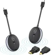 Pofan Wireless HDMI Transmitter and Receiver,1TX can Match up to 4RX