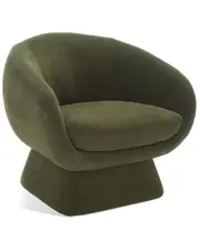 Safavieh Couture Kiana Modern Olive Accent Chair