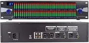 31-Band Stereo Graphic EQ, Professional Graphic Equalizer with 10 Preset Effects and Low/mid/treble Independent Adjustment, Output HD Sound Quality, for Recording Studio, KTV Stage