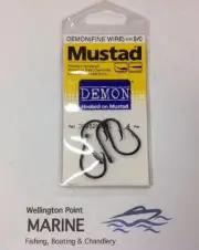 Mustad Demon Circle Hooks Size 8/0 - 4 Pk x 2 Pks 39952NPBL like 39950 Size 4/0