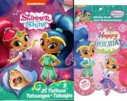 Nickelodeon Shimmer and Shine - Stickers Book - 125 Stickers & 25 Tattoo Set