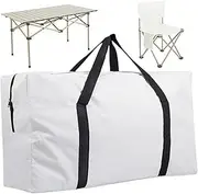 Chair Bag,Oxford Fabric Picnic Carry Pack | Waterproof Folding Zippered Chair and Table Storage Pack for Outdoor Activities Cooking Camping Picnic