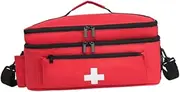 Zialofi First Aid Kit Storage Bag for Emergency Supplies Organizer for Travel Hiking