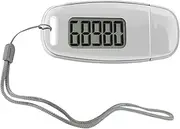 Walking Pedometer - 3D Step Counter Tracker with Clip Strap | Backlight and Large Display, USB Rechargeable Mini Pedometer USB Rechargeable Pedometer Simple Pedometer - Accurate Pedometer Step Counter