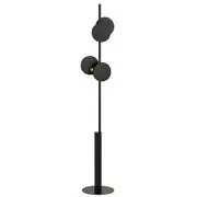 Telbix Lighting Amparo 2LT Metal Floor Lamp - Black