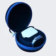 Portable Travel Case with Charging Stand, Compatible with Apple Watch Series Ultra/8/7/SE/6/5/4/3/2/1 (38mm-49mm) + AirPod (Gen 2/1), Case: EVA