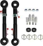 GRCFUMO Front Sway Bar Disconnects, Stainless Steel Front Swaybar Quicker Disconnect System, Adjustable Sway Bar Disconnects for Wrangler JK JKS