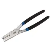 Draper 9 Way Crimping Plier Ferrule Cable Wire Crimp Tool 190mm 62226