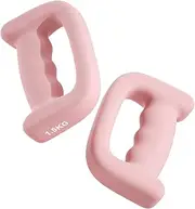 Weights for Women At Home - D Grip Hand Weights,Sports Equipment for Beginner Pilates Gym Workout Training Men Seniors Walking Women
