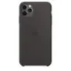 Apple 原廠 iPhone 11 Pro Max Silicone Case 矽膠保護殼-黑色(台灣公司貨)
