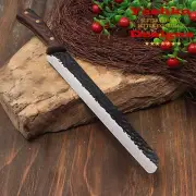 Chef Knife Slicing Kitchen Cooking Home Tool 11 Inch Molybdenum Blade Cutlery