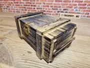 Accesories 1/10. Box 1/10. Wooden box for RC 1/10. 1/10 Scale Rock Crawling