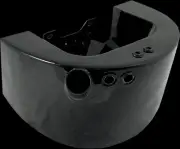 Drag Gloss Black Side Fill Oil Tank for Harley Davidson Softail Deluxe 05-17